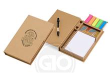 Bloco de Anotações com Autoadesivos e Caneta - G06106