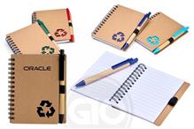 Caderno Ecológico com Caneta - G18936